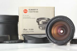 【rare Almost Unused】leica Leitz Elmarit R Canada 19mm F2.  8 Lens 3cam Japan 444