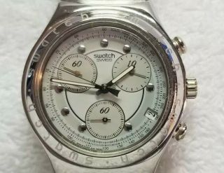 Swatch Watch - Ag1995 – Stainless Steel - Chrono - Irony