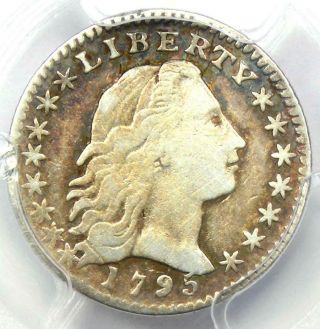 1795 Flowing Hair Half Dime H10c - Certified Pcgs Fine Details - Rare Coin