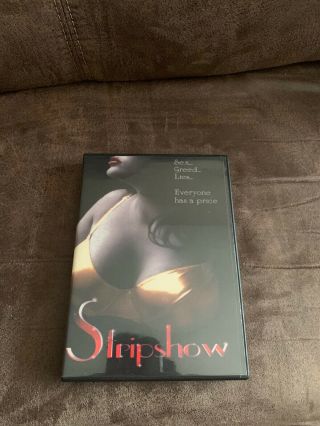 Stripshow (dvd,  1999) Unrated Authentic Rare Erotic Tane Mcclure Monique Parent