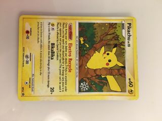 Pokemon Card Pikachu Lv.  15 Dp16 Black Star Promotional Card 2007 Ultra Rare