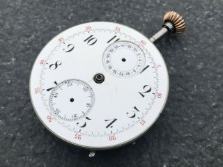 Rare 39.  4mm Patek Quality Small Minute Repeater Rattrapante Chronograph Movement