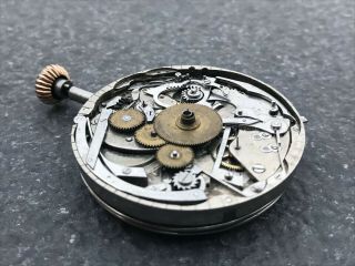 Rare 39.  4mm PATEK quality small MINUTE REPEATER RATTRAPANTE CHRONOGRAPH movement 6
