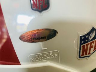 Tom Brady Auto SIGNED Patriots FULL SIZE Authentic HELMET TriStar RARE,  Rings 3