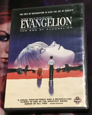 Neon Genesis Evangelion: The End Of Evangelion Dvd Rare Anime Oop