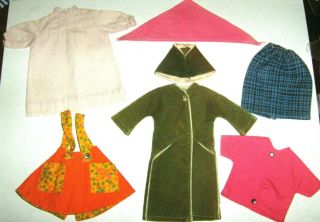 Vintage Tressy Doll Clothes Some Are Completers Washed Pressed
