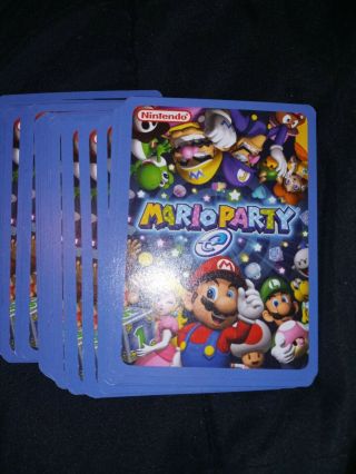 Rare Mario Party Card Game 58 Cards Missing 6 Cards