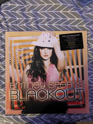 Rare Britney Spears - Blackout Clear Vinyl Lp X/5,  000