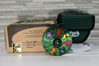 Rare Abel 7 - 8n Grateful Dead Dancing Bears Fly Reel Limited Edition Nib