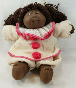 Vintage Black African American Cabbage Patch Kids Doll W/clown Outfit 1982