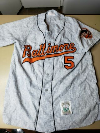 Brooks Robinson Baltimore Orioles Jersey Mitchell Ness Sz Large Cooperstown Rare