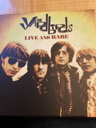 The Yardbirds Live And Rare 4 Cd And Dvd Box Set