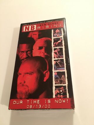 Wcw Blood Rising 2000 Wrestling Rare Vhs Warner Home Video