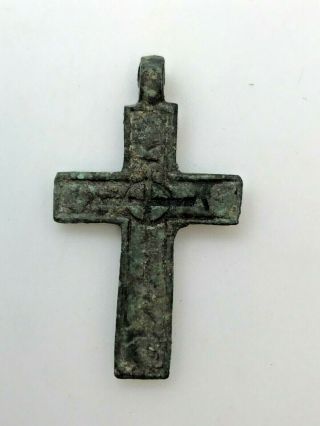 Ancient Rare Medieval Cross - 12th - 15th Century - Rare Cross