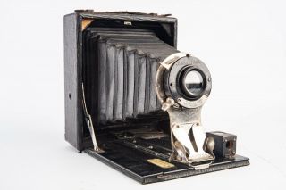 Antique Pocket Seneca No 29 4x5 Large Format Folding Camera Please Read V15