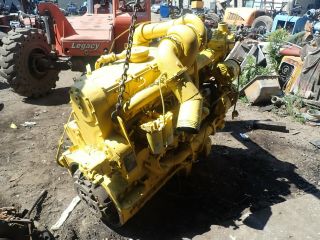 Caterpillar 1693 Turbo Diesel Engine RUNS EXC RARE Truck D343 CAT 3