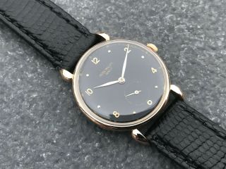 Rare 18k Rose Gold Patek Philippe Ref.  590 Calatrava Mens Wristwatch 1940 