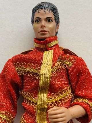 Rare Vintage 1984 Michael Jackson 12” Doll American Music Awards Stage Outfit 2
