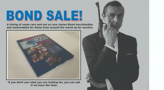 James Bond 007 " A View To A Kill " Hardbound Storybook - Rare