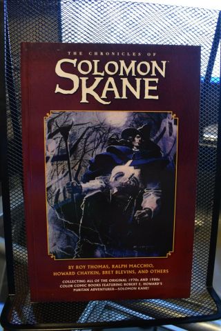 The Chronicles Of Solomon Kane Complete Dark Horse Tpb Rare Oop Thomas & Chaykin