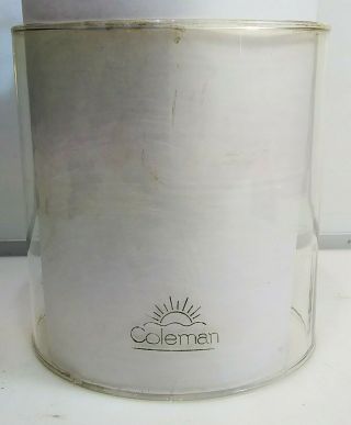 Vintage 1950s Coleman Lantern Sunshine Pyrex Clear Globe 220d 228d 220e 228e