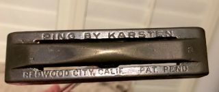 Ping Redwood City No Title Pat Pend Rare Putter