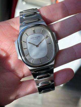 Patek Philippe Rare Ss Wristwatch Ref 3770