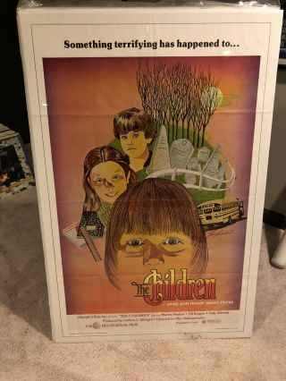 The Children 1980 1 Sheet Movie Poster Horror 27x41 Rare