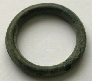 Ancient Celtic Bronze Pre Coin Ring Proto Money 5th - 3rd Century Bc - H945