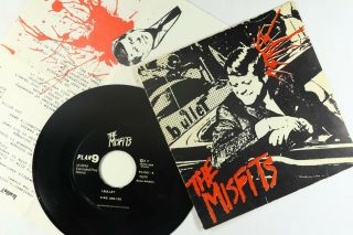 Punk Ep - Misfits - Bullet - Plan 9 - Vg,  Mp3 - Rare First Press
