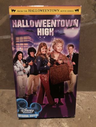 Halloweentown High Vhs Disney Channel Halloween Kids Horror Zenon Brink Rare