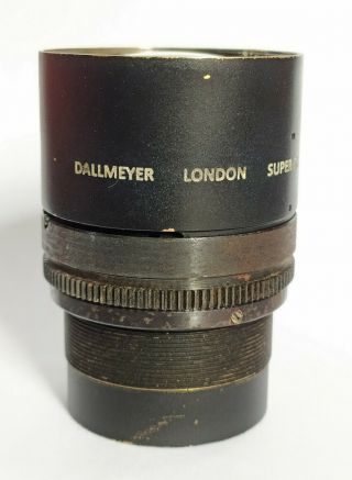 Dallmeyer - six Anastigmat 2inch f/1.  9 Lens Rare Special edition Prototype? 2