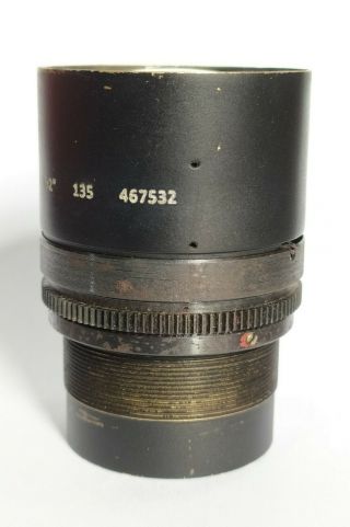 Dallmeyer - six Anastigmat 2inch f/1.  9 Lens Rare Special edition Prototype? 4