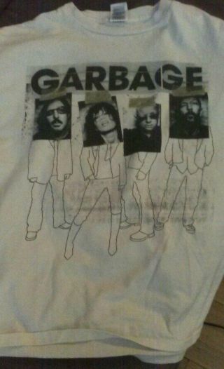 Garbage Shirley Manson L Tshirt Bleed Like Me Tour Rare 2005 Vintage
