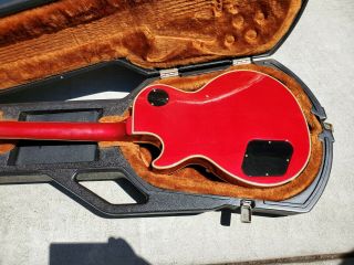1983 Gibson Les Paul Custom RARE Color Candy Apple Red 4