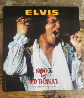 Elvis Shot By Ed Bonja ☆rare ☆