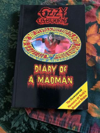 Ozzy Osbourne Diary Of A Madman Mick Wall Black Sabbath Rare
