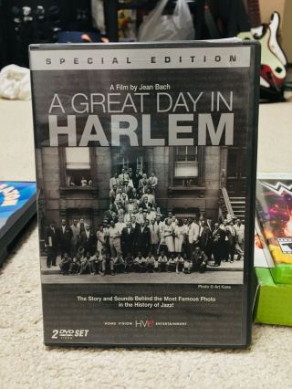 A Great Day In Harlem (dvd,  2006,  2 - Disc Set,  Special Edition) Oop Rare