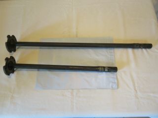 Ford Gpw Willys Mb Wwii Military Jeep Scalloped Vep Axles Shaft F Marked Rare