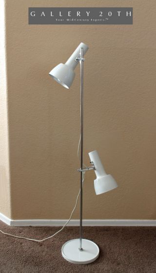 RARE MID CENTURY MODERN ARTELUCE FLOOR LAMP SARFATTI STILNOVO 50S VTG POLE RETRO 3