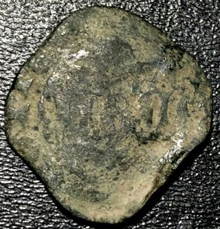 1380 - 1422 France Charles Vi Silver Denier Parisis Rare Dug Medieval French Coin