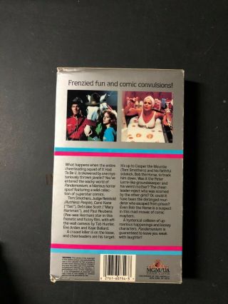 PANDEMONIUM 80S MGM UA VHS RARE OOP HTF BIG BOX COMEDY 3