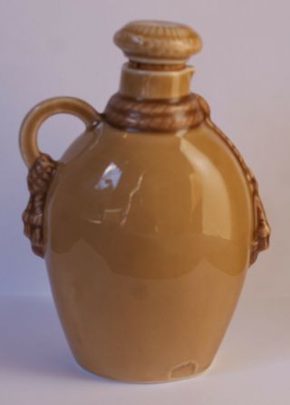 RARE Rose O ' Neill Kewpie Schafer & Vater German Porcelain Stoppered Flask Bottle 3