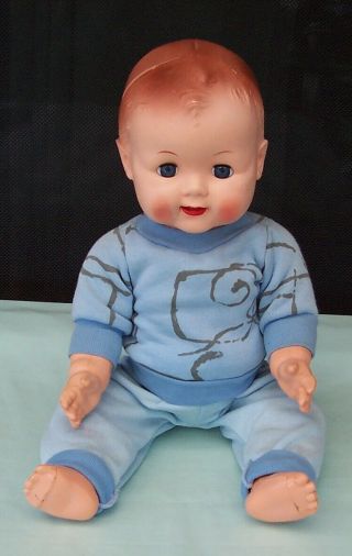 Vintage Roddy Baby Doll Hard Plastic Large Sized Toy C1950 