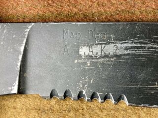 Mad Dog A.  T.  A.  K 2 Atak 2 Knife Rare Vintage 1990 ' s D Series D37 SEAL 3