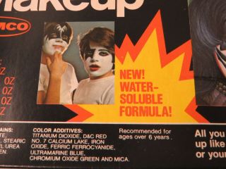 KISS VINTAGE REMCO MAKEUP KIT COMPLETE AUCOIN 1978 RARE WATER SOLUBLE VERSION 2