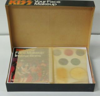 KISS VINTAGE REMCO MAKEUP KIT COMPLETE AUCOIN 1978 RARE WATER SOLUBLE VERSION 3