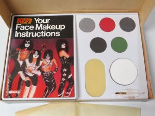 KISS VINTAGE REMCO MAKEUP KIT COMPLETE AUCOIN 1978 RARE WATER SOLUBLE VERSION 4