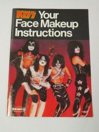 KISS VINTAGE REMCO MAKEUP KIT COMPLETE AUCOIN 1978 RARE WATER SOLUBLE VERSION 6