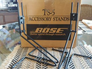 Bose Ts - 5 Accessory Speaker Stands; Set Of 2,  Rare